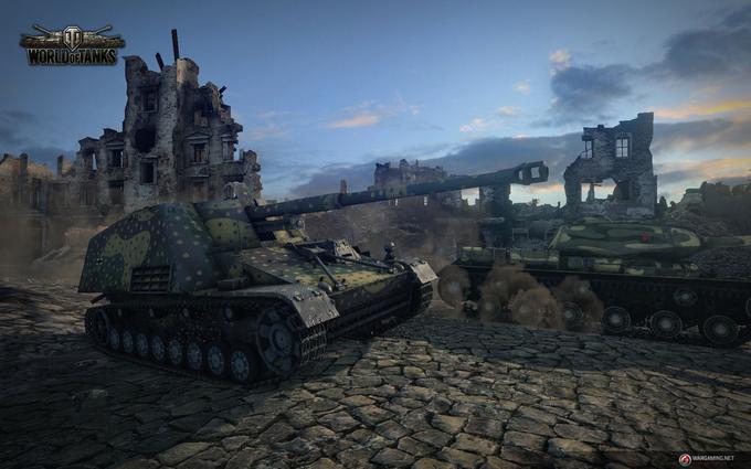 Upravljanje bojnih strojev v World of Tanks ni zapleteno. V petih minutah se ga bo navadil vsak nov igralec, ki je že vsaj enkrat prej izkusil katero koli simulacijo dirkanja. | Foto: Wargaming | Foto: 