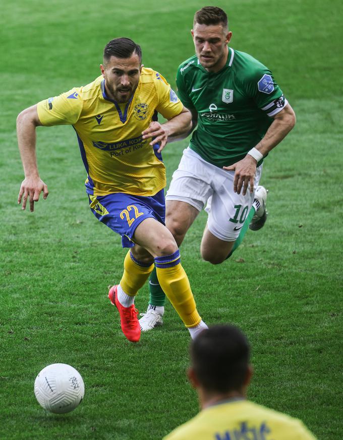 Barišić v tej sezoni ne bo več zaigral. Koprčani se bodo konec tedna pomerili z Aluminijem. | Foto: Vid Ponikvar