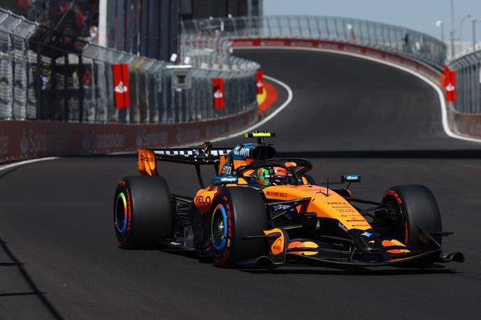 Madrid Lando Norris McLaren | Lando Norris je še sam dejal, da je bil to eden njegovih najboljših kvalifikacijskih krogov. | Foto Reuters