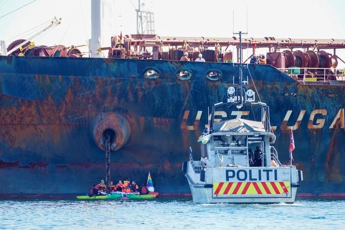 Greenpeace Norveška tanker | Foto: Reuters
