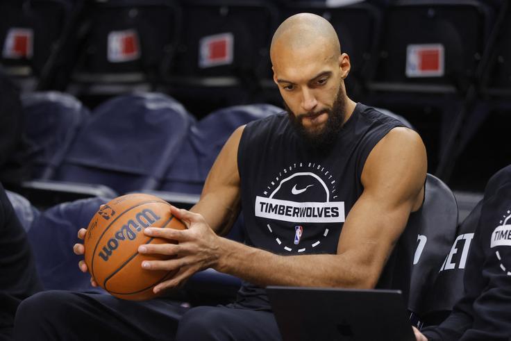 Rudy Gobert je tekmo končal predčasno. | Foto: Reuters