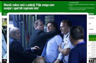 Mamić po 17 urah pripora: Še enkrat bi storil isto