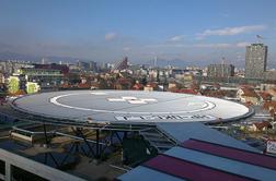 Ljubljanski heliport je zaprt. Kaj je razlog?