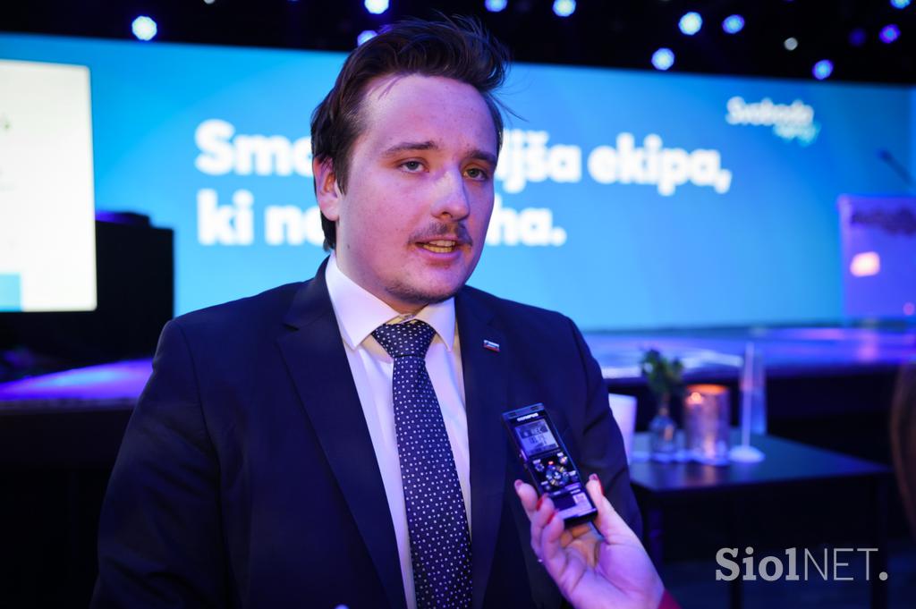 Volilni štab stranke Svoboda.