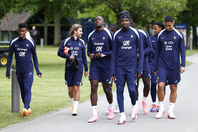 Kingsley Coman | Kingsley Coman in še nekaj drugih francoskih reprezentantov ima težave z boleznijo. | Foto Reuters