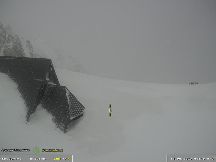 Napoved za obisk gora in visokogorja čez praznike ni najugodnejša. | Foto: ARSO Meteo