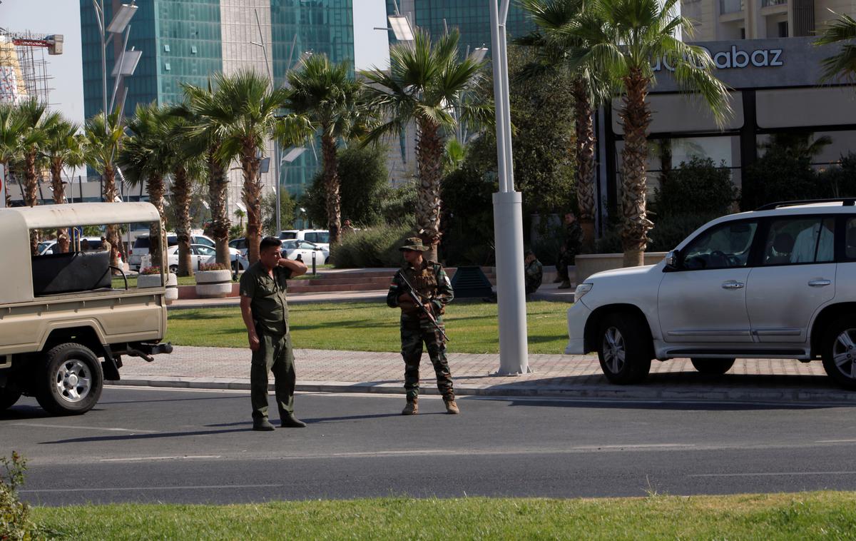 Napad v Kurdistanu | Neznani napadalec je v Erbilu ubil dva uslužbenca turškega konzulata. | Foto Reuters