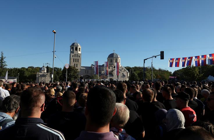 Ratko Mladić, pogreb | Foto: Reuters