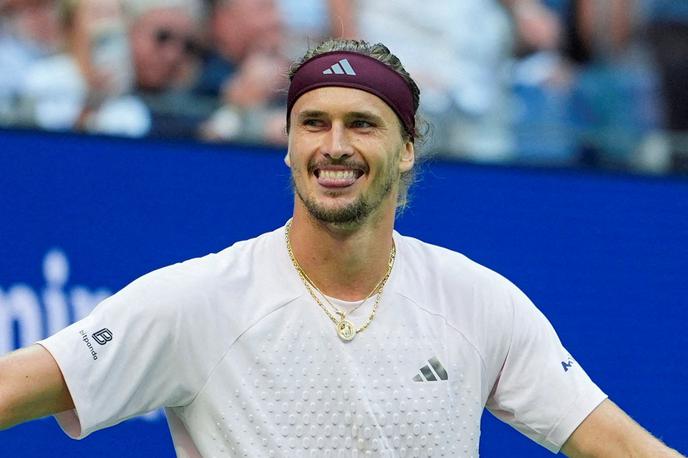 Alexander Zverev | Alexander Zverev se je kot prvi zavihtel v veliki finale. | Foto Reuters