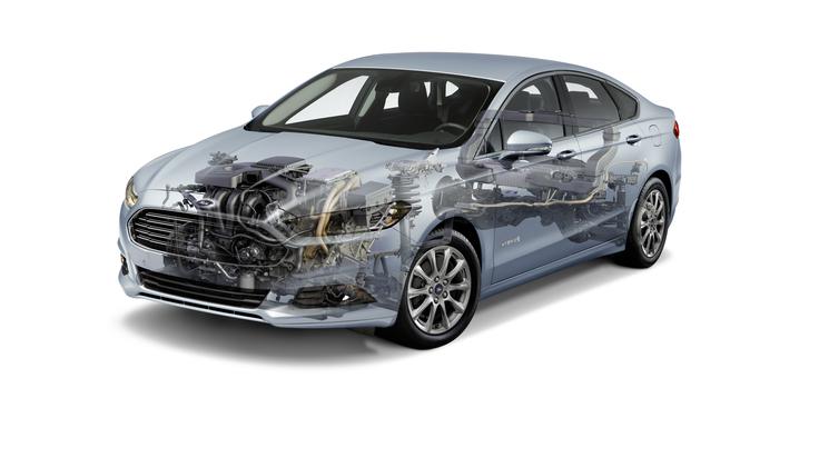 Ford Mondeo Ford Mondeo hibrid: Pogonski sklop zagotavlja moč 187 KM pri porabi 4,2 l/100 km in izpustih CO2 99 g/km za dostopnih 27 tisoč evrov. | Foto: Ford
