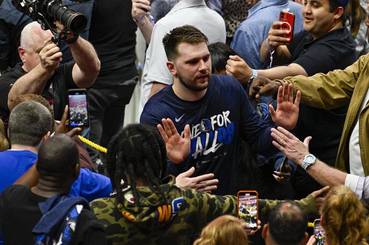 Luka Dončić bo v Oklahoma Cityju prvič gostoval v sredo ob 3.30 po slovenskem času. | Foto: Reuters