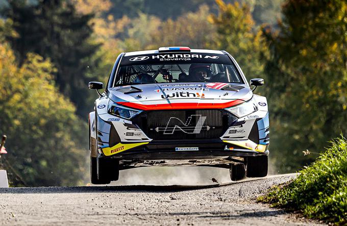 Lani je na reliju slavil Rok Turk s sovoznico Blanko Kacin (hyundai i20 rally2). | Foto: Uroš Modlic