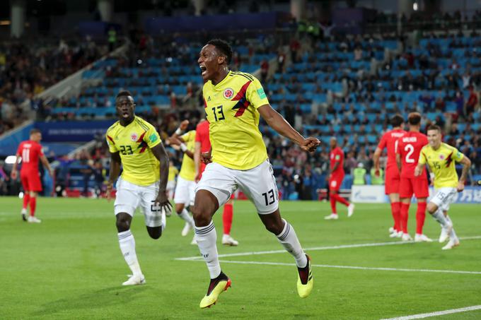 Ko je Yerry Mina izenačil na dvoboju osmine finala z Anglijo, je potekala tretja minuta sodnikovega dodatka. | Foto: Guliverimage/Getty Images