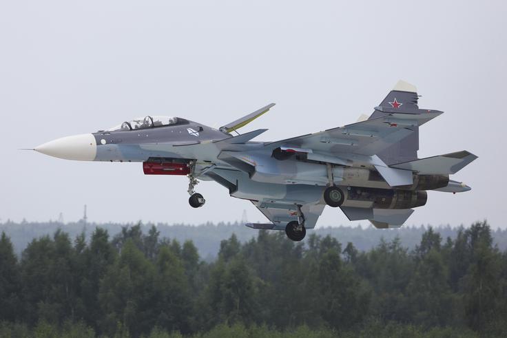 Ukrajinska vojska je s pomorskima dronoma sestrelila dva ruska vojaška lovca Su-30. | Foto: Guliverimage