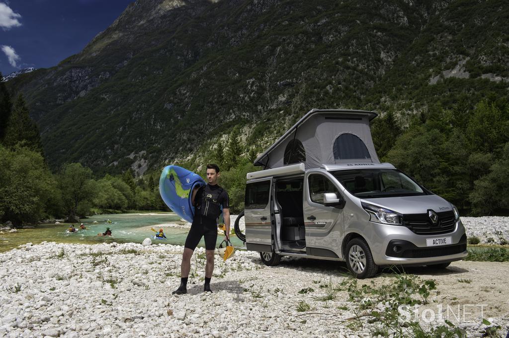 Adria active renault trafic - bivalni kombi