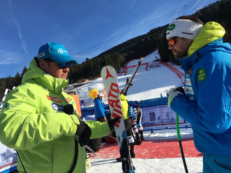 Ekipi za hitri disciplini se bodo med sezono priključevali mladi smučarji.  | Foto: MaPa
