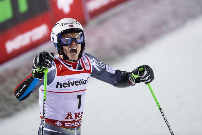 Kranjec pod odrom, na katerem je Kristoffersen izkoristil Hirscherjevo ranljivost