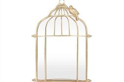 Ideja za dom: Zrcalo v ptičji kletki
