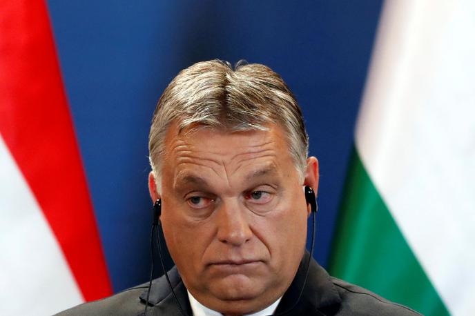 Viktor Orban | Današnja razprava ministrov EU ni privedla do konkretnih ukrepov proti Madžarski. Na fotografiji madžarski premier Viktor Orban. | Foto Reuters