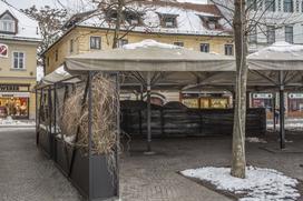 Kavarna Trmostovje, Prešernov trg