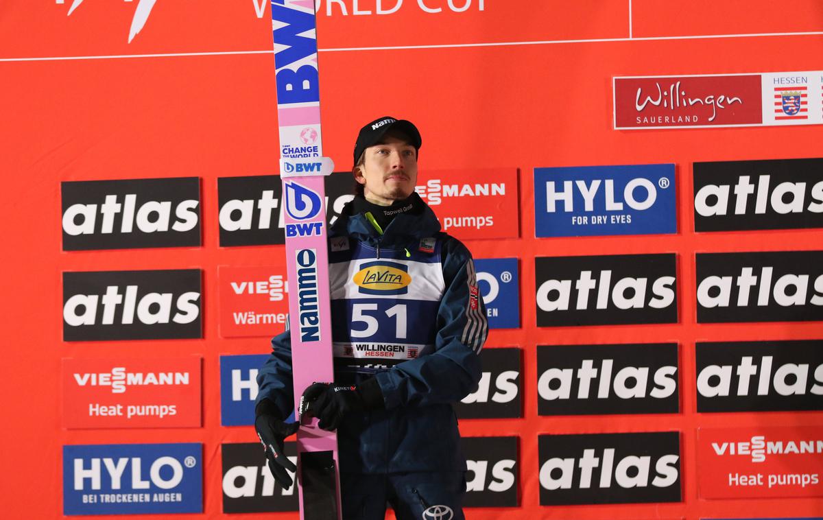 Johann Andre Forfang | Johann Andre Forfang, ki preživlja zahtevno obdobje, je sobotno zmago posvetil bolnemu očetu. | Foto Guliverimage