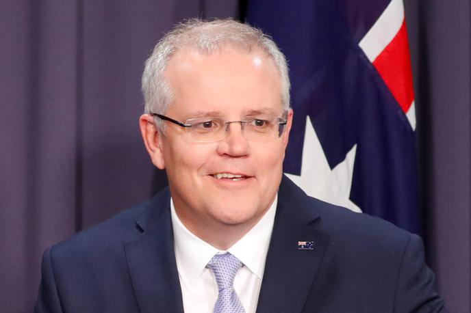 Scott Morrison | Gre za velik udarec za avstralskega premierja, ki je lani izgubil parlamentarno večino in je v parlamentu računal na glasove neodvisnih poslancev. Izid pa je že sprožil ugibanja, ali sploh lahko še ostane na položaju. | Foto Reuters