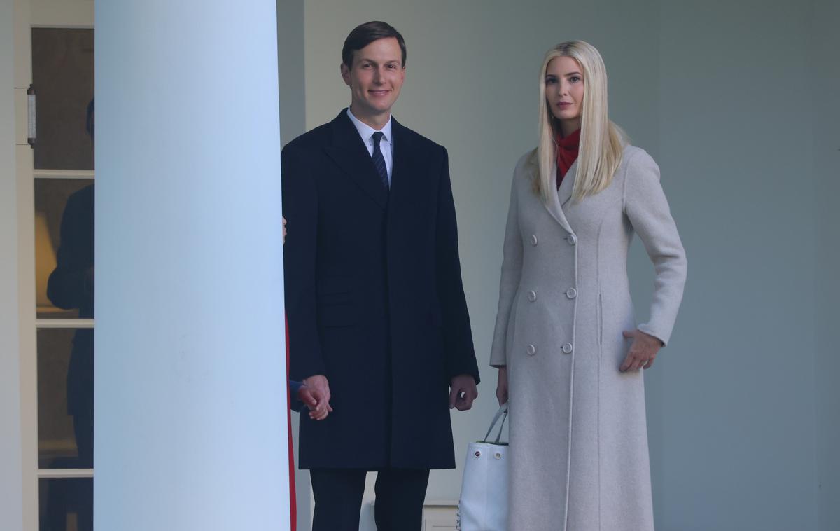 Ivanka Trump, Jared Kushner | Jared in Ivanka sta imela v svoji washingtonski rezidenci šest kopalnic. | Foto Reuters