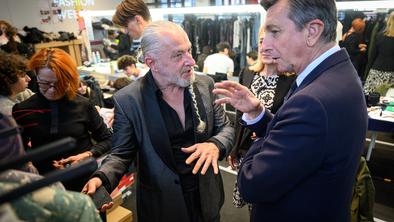 Borut Pahor v zaodrju Ljubljanskega tedna mode #foto