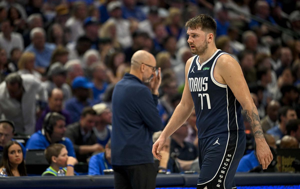 Dallas Mavericks Luka Dončić | Luka Dončić je dosegel trojni dvojček, a je njegov Dallas ostal praznih rok. | Foto Reuters