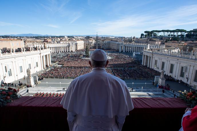 Vatikan papež Frančišek Rim Cerkev | Foto Reuters