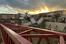 tornado v okolici Pariza