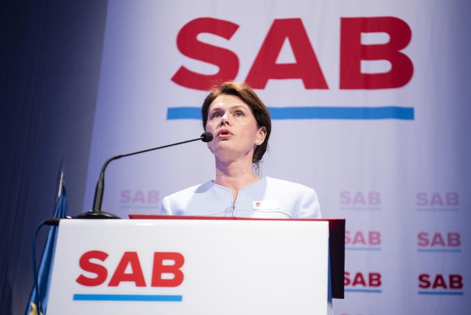 Stranki SAB na evropskih volitvah kaže precej bolje kot doma. | Foto: STA ,