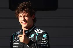 Drama v Mercedesovi garaži, "pole position" prvič za najstnika