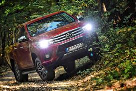 Toyota hilux - terenski preizkus Srbija, Fruška gora