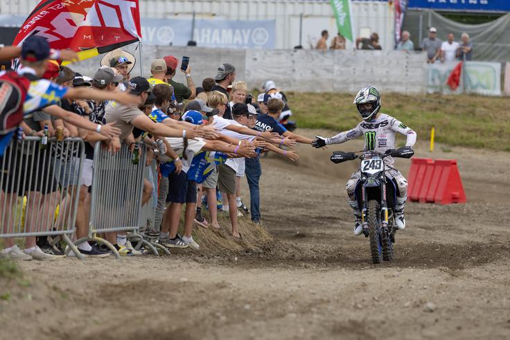 Tiga je imel nekaj navijačev tudi na severu Evrope.  | Foto: Yamaha Racing