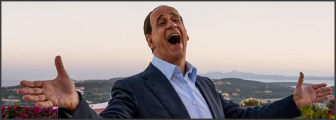Paolo Sorrentino (Neskončna lepota, Mladost) nam v svojem najnovejšem filmu predstavi satiričen in delno domišljijski portret razvpitega italijanskega politika, milijonarja in medijskega magnata Silvia Berlusconija ter njegovih krogov.

 | Foto: 