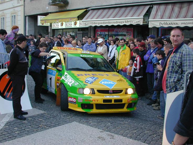 Reli Idrija Jereb Andrej Jereb (seat ibiza kit car) je pred 20 leti dobil prvo izvedbo relija v Idriji. | Foto: Gregor Pavšič