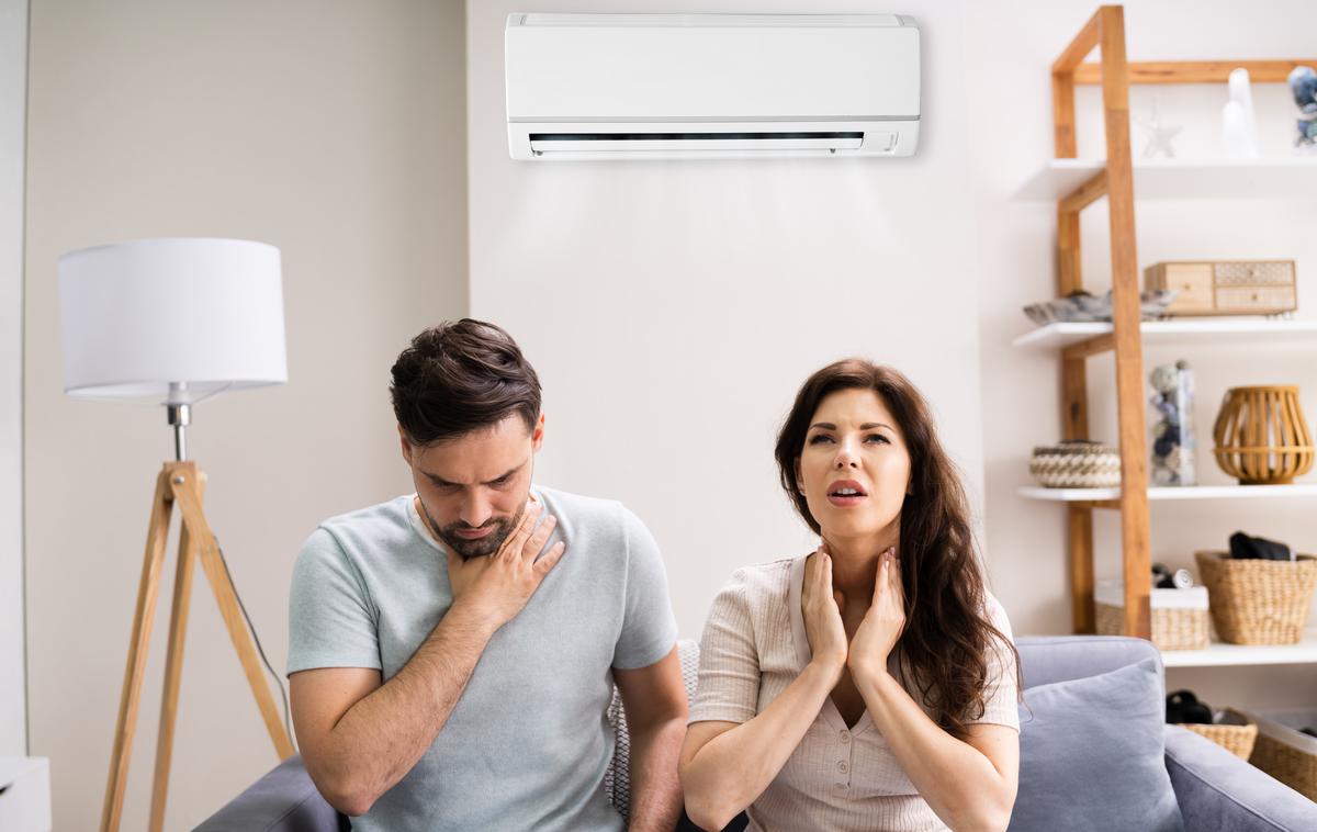 Klima | Mnogi se pritožujejo zaradi klimatskih naprav in verjamejo, da so krive za njihov prehlad in boleče grlo. | Foto Shutterstock