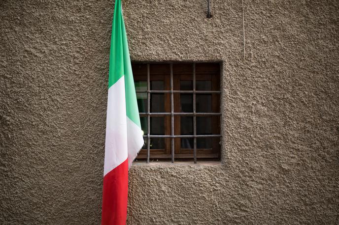 Italija. Recesija. Zastava. | Foto Getty Images