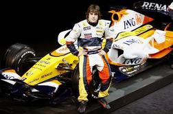 Renault in Alonso predstavila dirkalnik