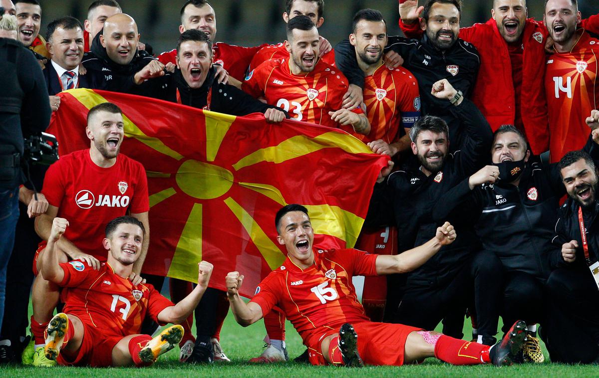 Severna Makedonija Kosovo | Severna Makedonija je poskrbela, da Finska na Euru 2020 ne bo edina novinka, kar zadeva nastop na velikem tekmovanju. | Foto Reuters