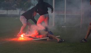 Slovenska policija objavila dramatične posnetke nasilja huliganov #foto #video