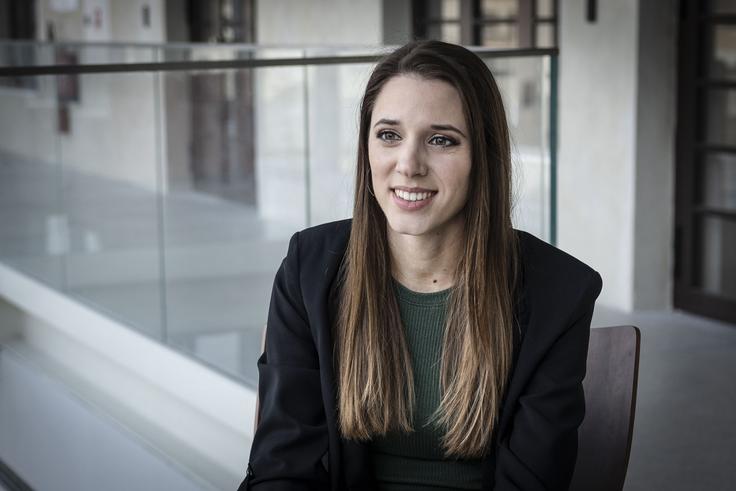 Monika Avsenik Najbolj ji ustreza petje balad. | Foto: Ana Kovač