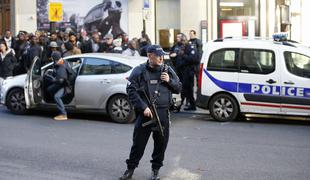 Dijakom na severu Francije grozil z bombo