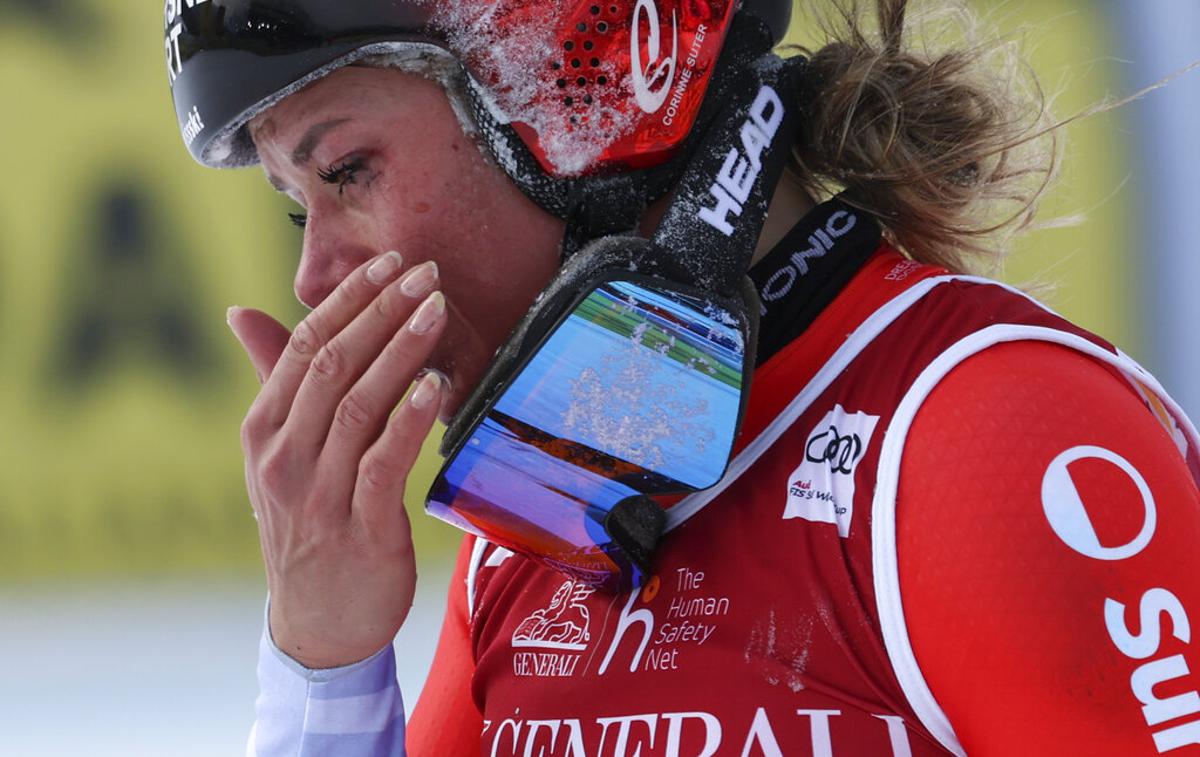 Corinne Suter | Aktualna olimpijska smukaška prvakinja Corinne Suter mora na prisilni počitek. | Foto Guliverimage