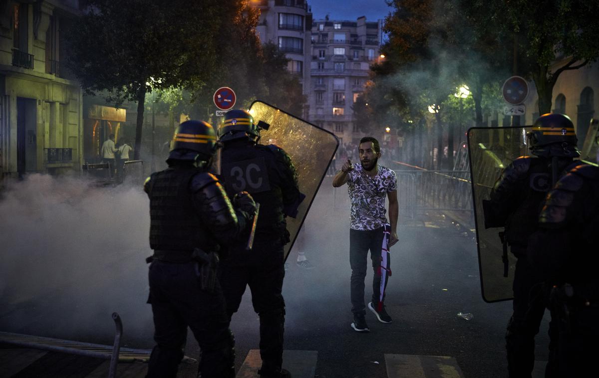 Pariz | Poraz Parižanov je bil vzrok za nezadovoljstvo in tudi izgrede, ki so trajali dolgo v noč.  | Foto Getty Images