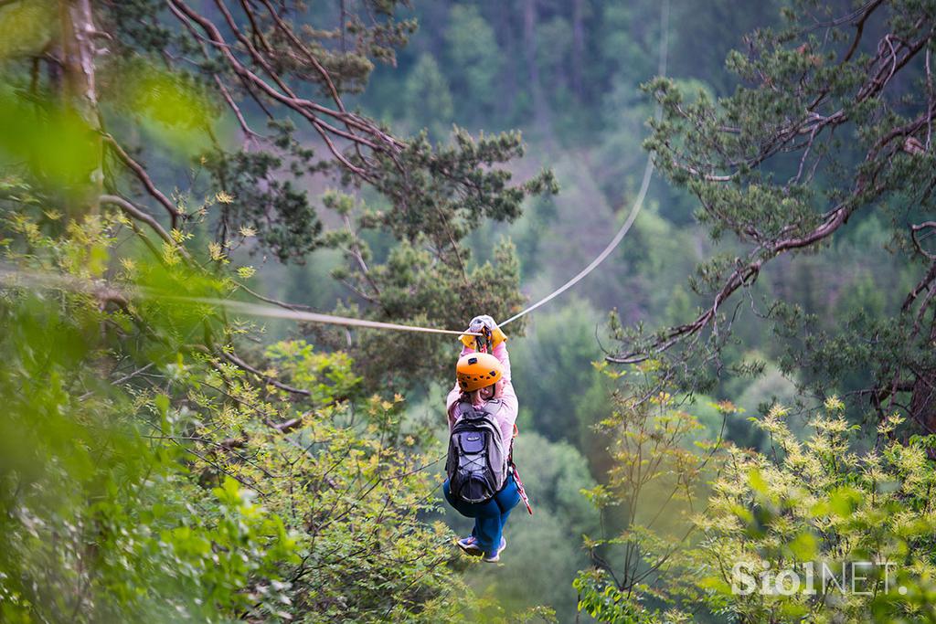 Zipline dolinka