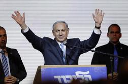 Netanjahu zmagovalec parlamentarnih volitev v Izraelu