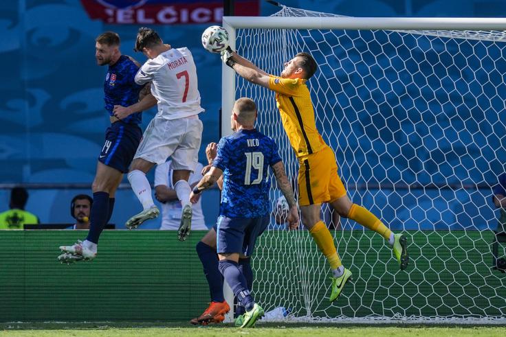 Euro 2021: Slovaška : Španija | Foto: Guliverimage/Vladimir Fedorenko