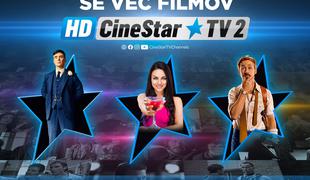 Novi program Cinestar TV 2 HD prinaša še več filmov